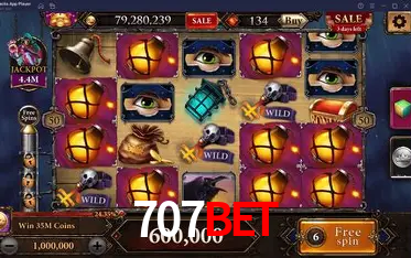 Tabela RTP dos jogos de cassino da 707bet
